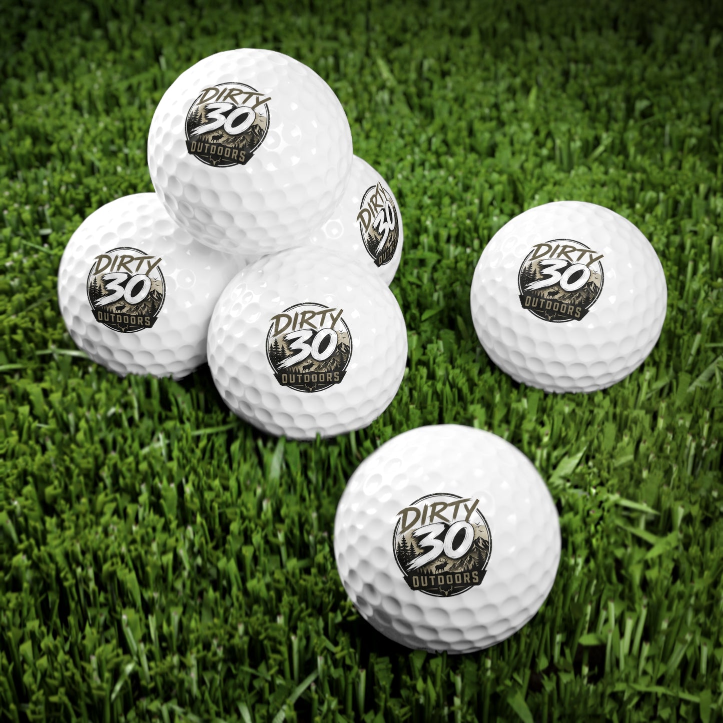 Golf Balls, 6pcs