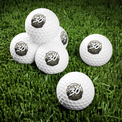 Golf Balls, 6pcs