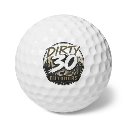 Golf Balls, 6pcs