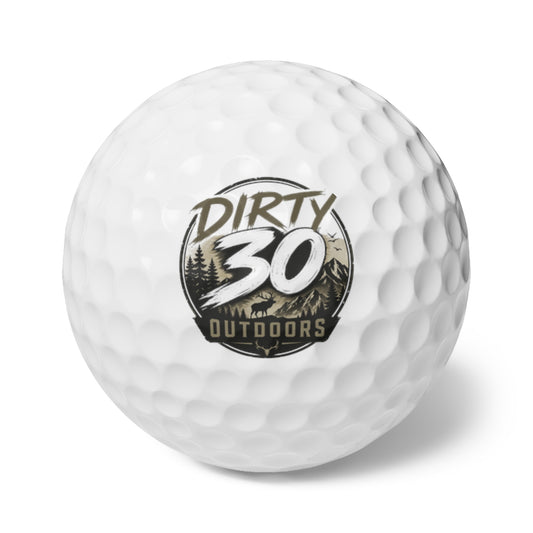 Golf Balls, 6pcs